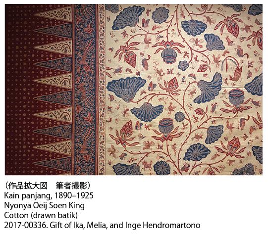 シンガポール日本人会 | プラナカン博物館 特別展「Batik Nyonyas